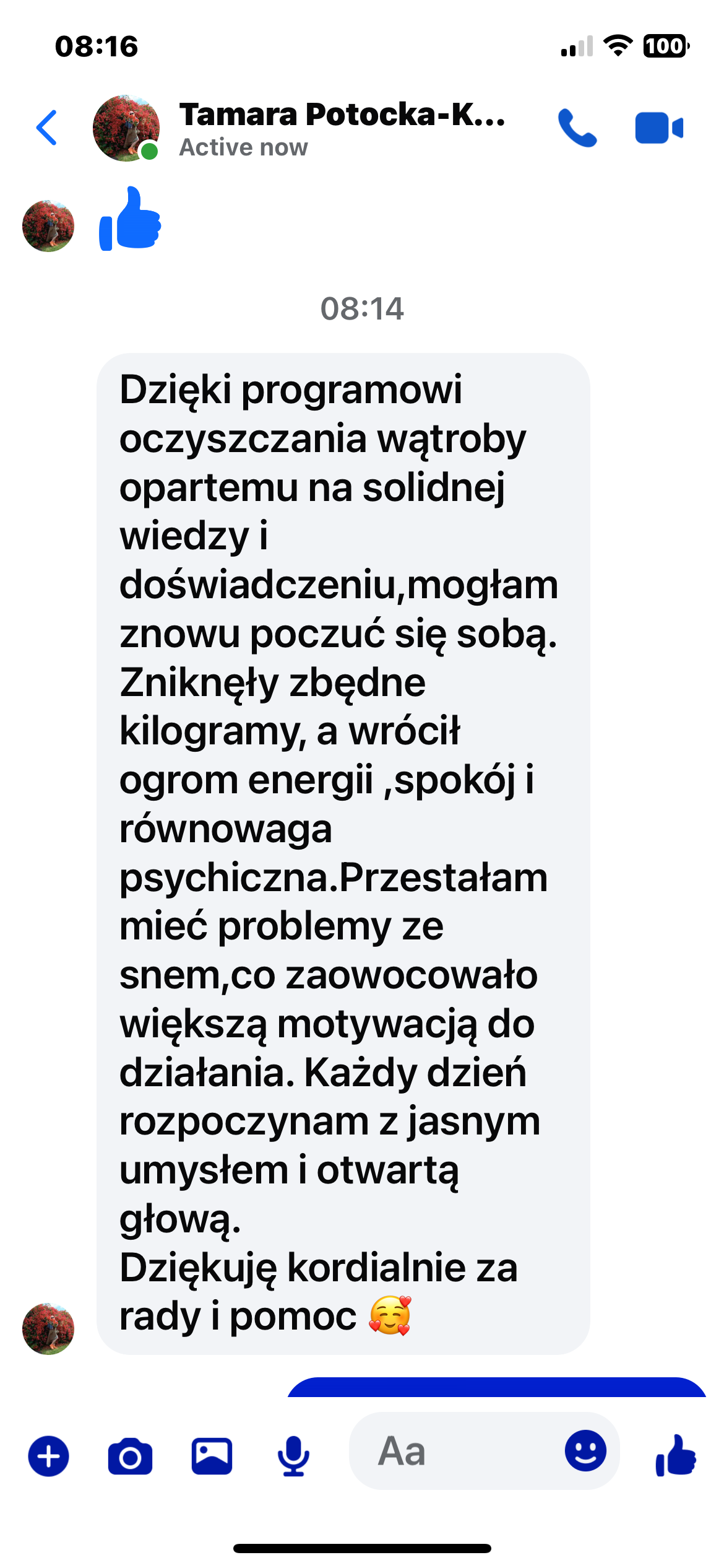 Opinia klientki 3